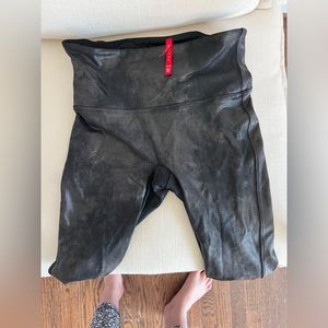 NWOT Spanx faux leather leggings